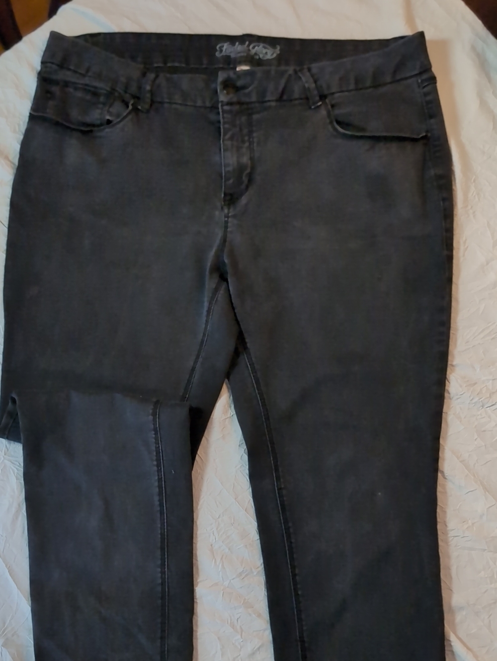 Faded Glory Black Stretch Jeggings